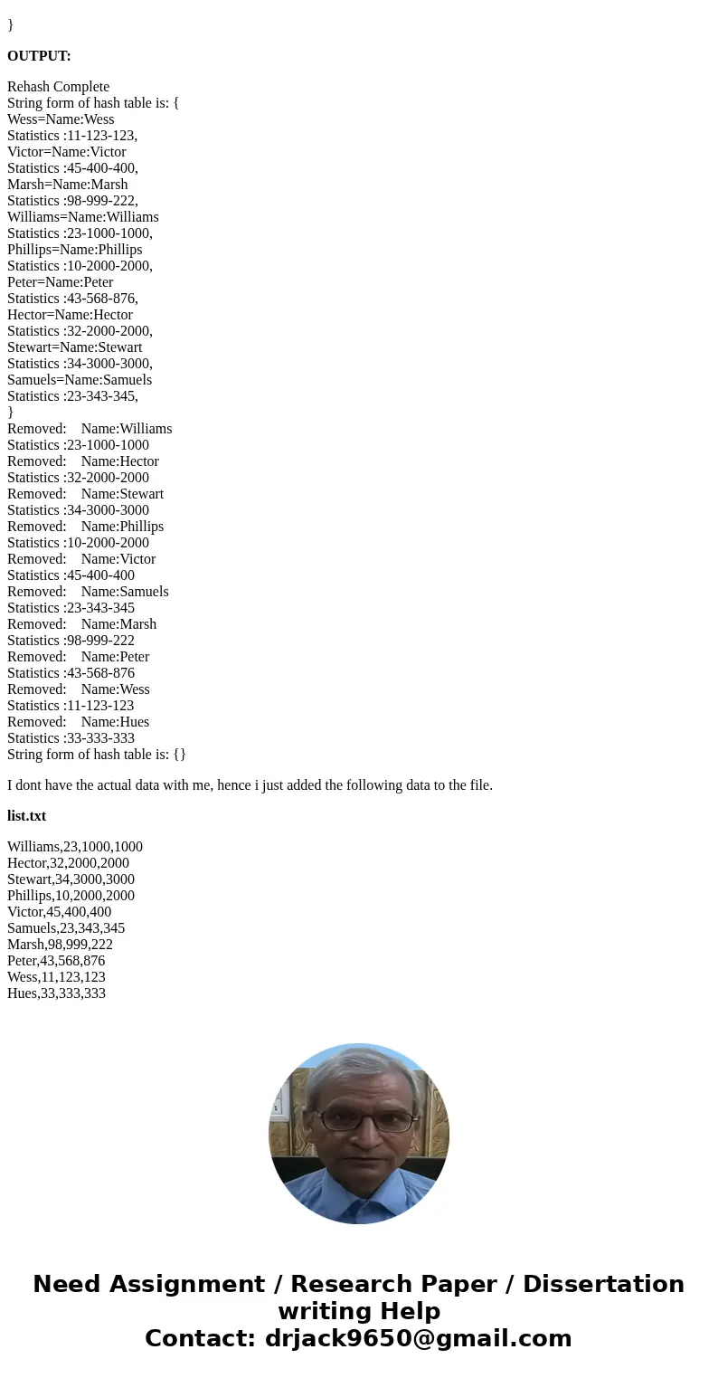 I have just copied my java code below. I am nearly finished I just cannot get it to work. This is the assignment. 1. Write a Java NewHashTable<K, E> class