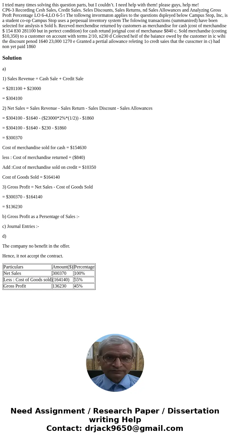 I tried many times solving this question parts, but I couldn’t. I need help with them! please guys, help me! CP6-3 Recording Cesh Sales, Credit Sales. Seles Dis I tried many times solving this question parts, but I couldn’t. I need help with them! please guys, help me! CP6-3 Recording Cesh Sales, Credit Sales. Seles Dis