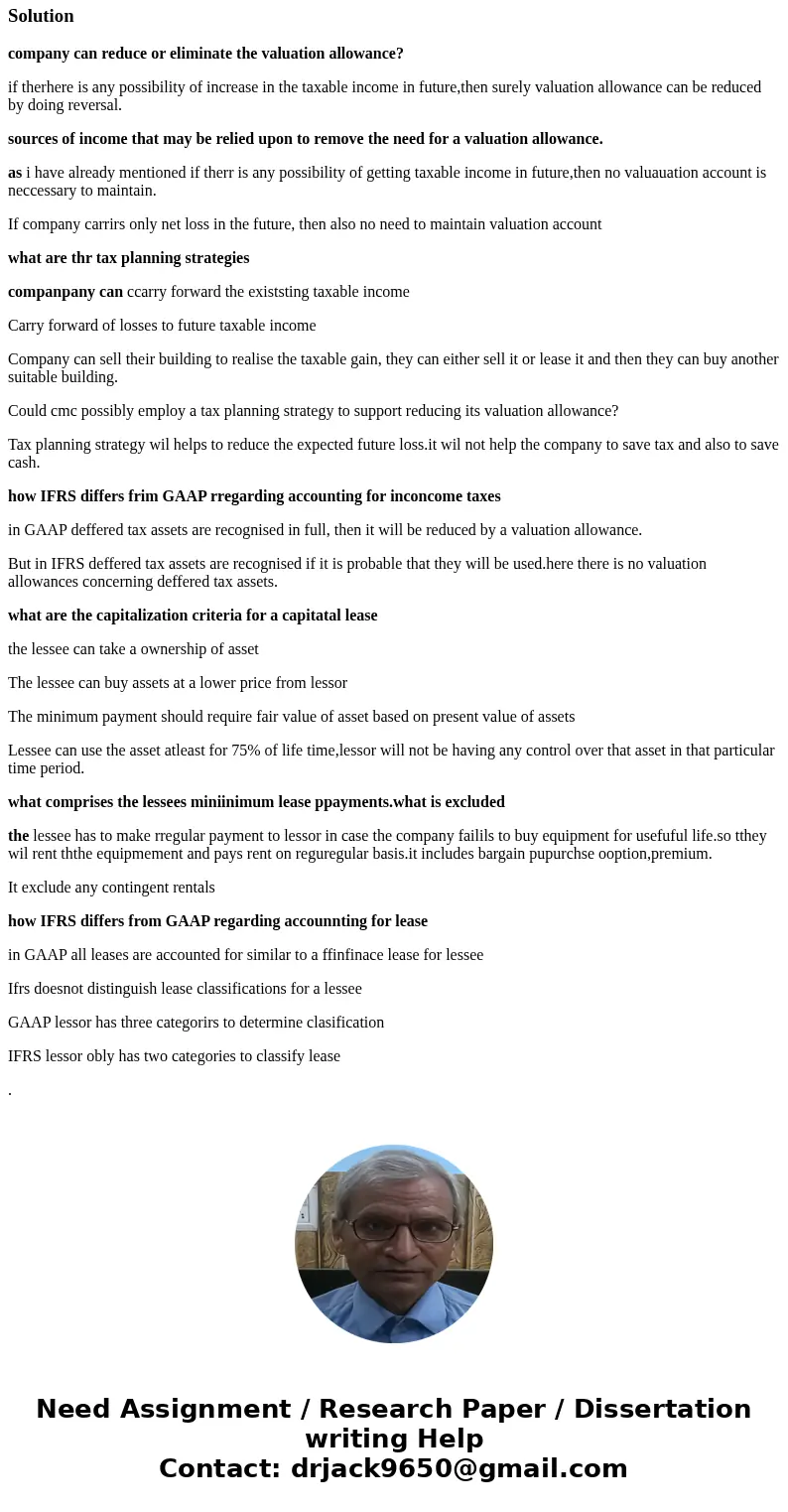 Last year, CMC recorded a deferred tax asset related to product warranties and a deferred tax asset related to accelerated depreciation. A 75% valuation allowan Last year, CMC recorded a deferred tax asset related to product warranties and a deferred tax asset related to accelerated depreciation. A 75% valuation allowan