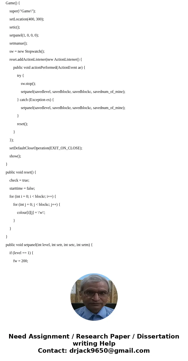 Objective: Create a graphical game of minesweeper IN JAVA. The board should consist of 10x10 buttons. Of the 100 spaces there should be at least 20 randomly pla