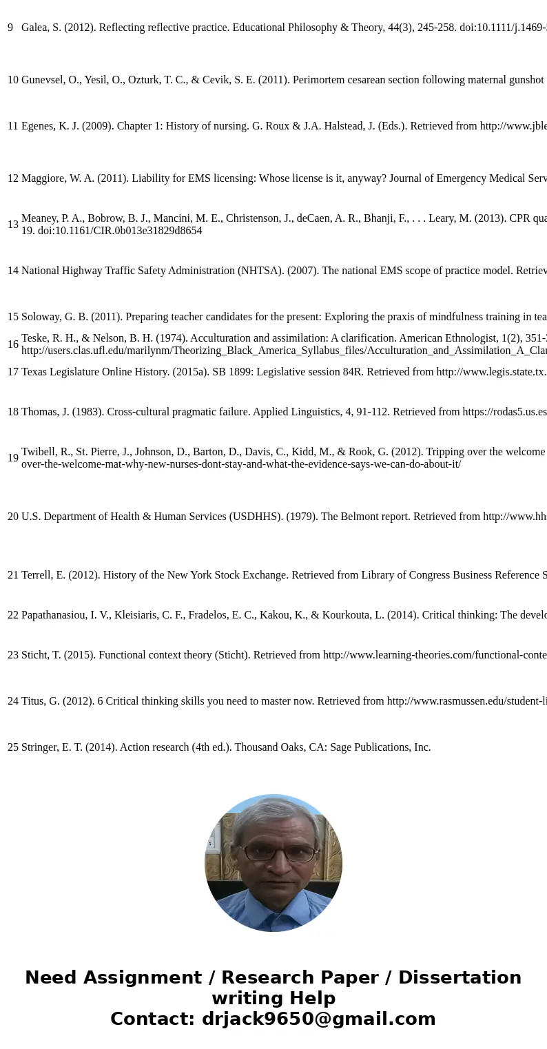 Part I: What does each of these APA entries represent? (e.g., a book, a journal article, a web article, an article with no author, etc.) 1 Book, 2 Journal artic Part I: What does each of these APA entries represent? (e.g., a book, a journal article, a web article, an article with no author, etc.) 1 Book, 2 Journal artic