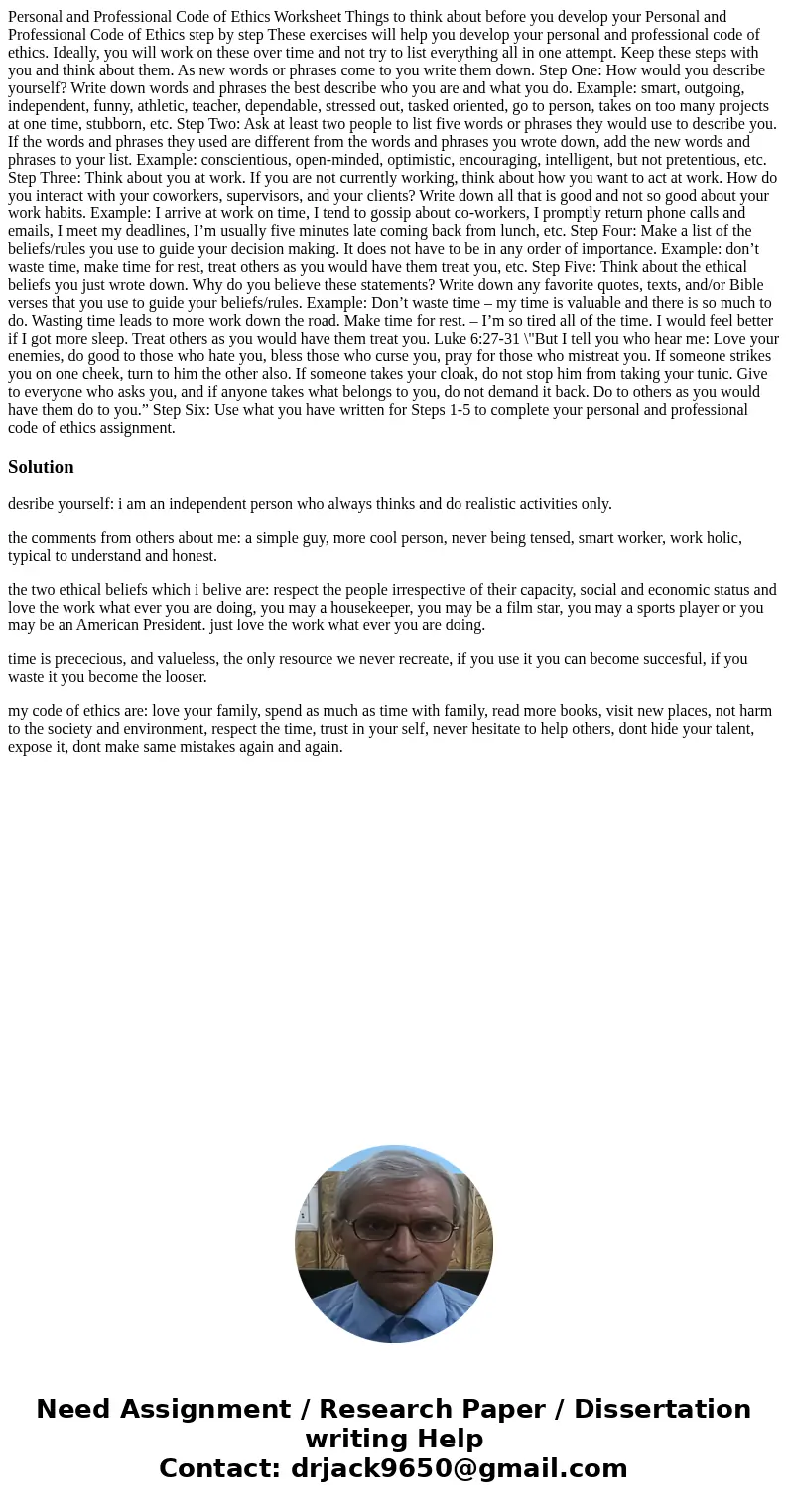 Personal and Professional Code of Ethics Worksheet Things to think about before you develop your Personal and Professional Code of Ethics step by step These exe Personal and Professional Code of Ethics Worksheet Things to think about before you develop your Personal and Professional Code of Ethics step by step These exe