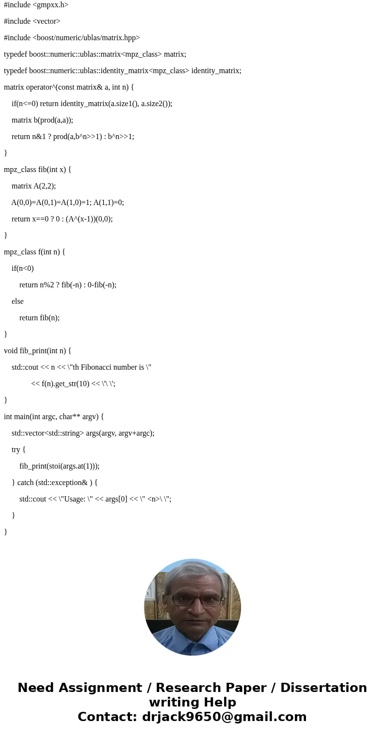 Programming language is C++. Show finished code and an example of the output on PuTTY when done. Use g++ -std=c++17 to compile the code on PuTTY.Solution#includ Programming language is C++. Show finished code and an example of the output on PuTTY when done. Use g++ -std=c++17 to compile the code on PuTTY.Solution#includ