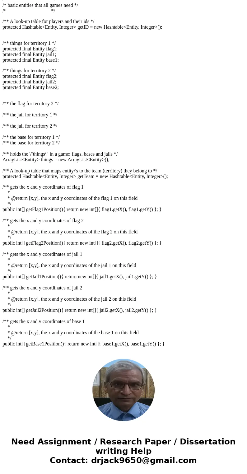 Question(player, field,flag and capturetheflag.java codes are given) Seeker Player The next step is to allow your player to move in a specied direction. Create  Question(player, field,flag and capturetheflag.java codes are given) Seeker Player The next step is to allow your player to move in a specied direction. Create