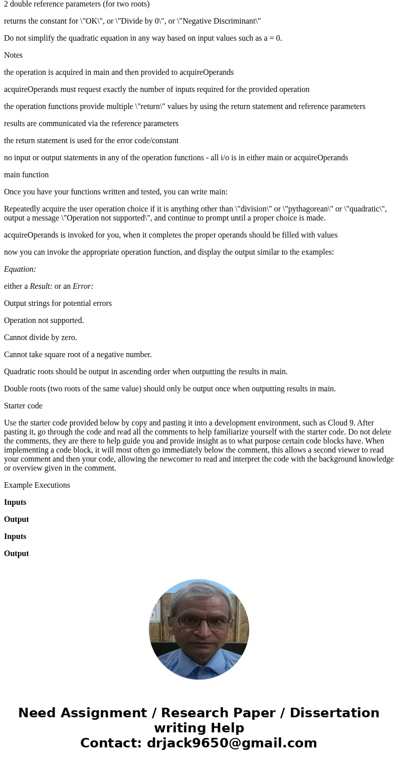 This assignment is all about designing functions to be as broadly useful as possible: providing them with the information they need to do their job (via paramet This assignment is all about designing functions to be as broadly useful as possible: providing them with the information they need to do their job (via paramet