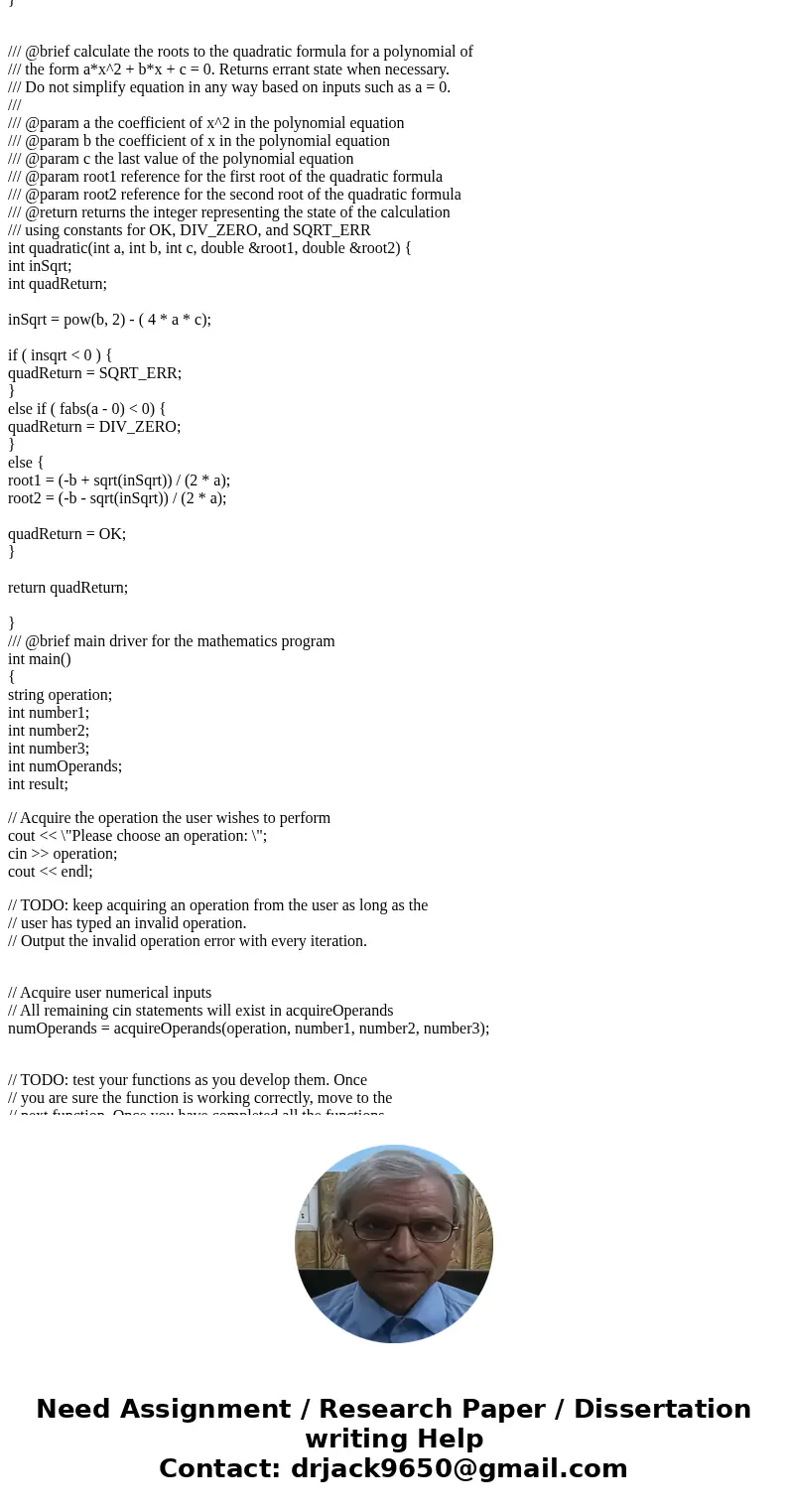 This assignment is all about designing functions to be as broadly useful as possible: providing them with the information they need to do their job (via paramet This assignment is all about designing functions to be as broadly useful as possible: providing them with the information they need to do their job (via paramet