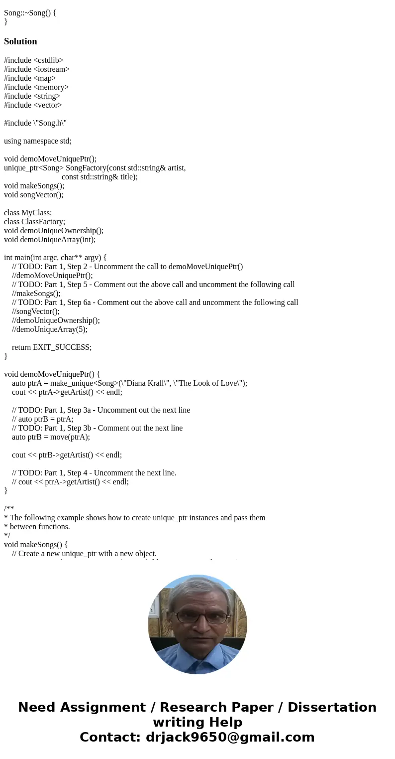 This is C++. I want to know TODO lists comments. #include <cstdlib> #include <iostream> #include <map> #include <memory> #include <st This is C++. I want to know TODO lists comments. #include <cstdlib> #include <iostream> #include <map> #include <memory> #include <st