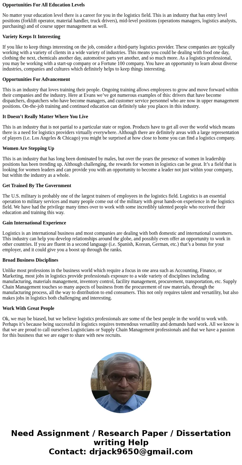 why are logistics companies so powerful? On the other hand, why are logistics workers potentially so powerful?SolutionREASON #1: THEY LEAD TO POSITIVE BUSINESS  why are logistics companies so powerful? On the other hand, why are logistics workers potentially so powerful?SolutionREASON #1: THEY LEAD TO POSITIVE BUSINESS
