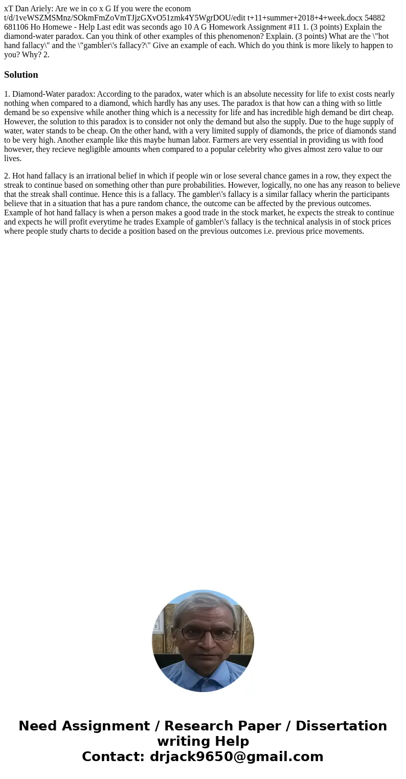 xT Dan Ariely: Are we in co x G If you were the econom t/d/1veWSZMSMnz/SOkmFmZoVmTJjzGXvO51zmk4Y5WgrDOU/edit t+11+summer+2018+4+week.docx 54882 681106 Ho Homew  xT Dan Ariely: Are we in co x G If you were the econom t/d/1veWSZMSMnz/SOkmFmZoVmTJjzGXvO51zmk4Y5WgrDOU/edit t+11+summer+2018+4+week.docx 54882 681106 Ho Homew
