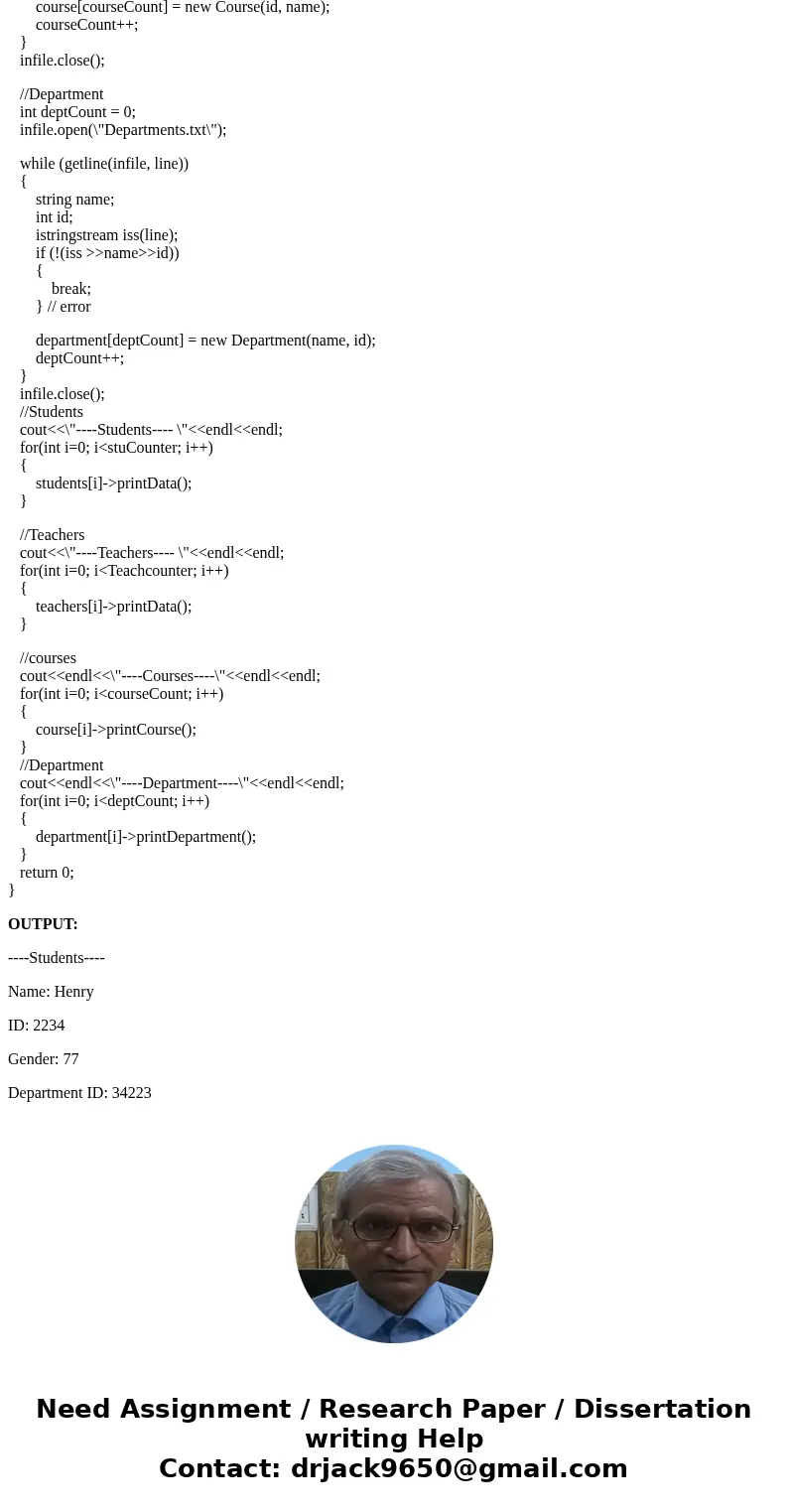 1. MAIN OBJECTIVE The goal of this project is to design and implement a university administration system. The system consists of classes of these types: Person  1. MAIN OBJECTIVE The goal of this project is to design and implement a university administration system. The system consists of classes of these types: Person
