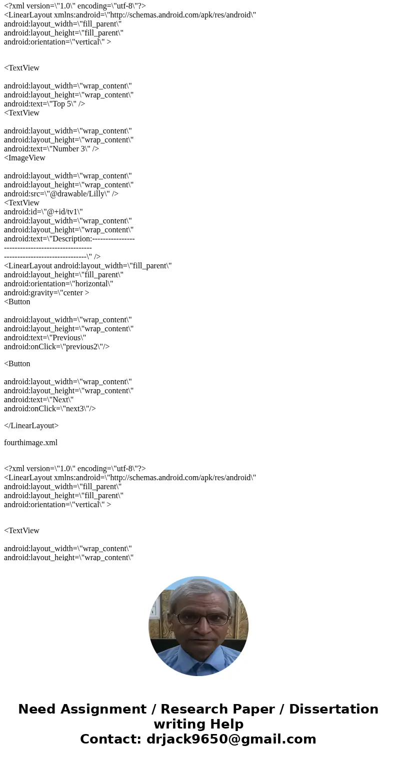 Android Studio Top 5 App HELP (This needs to be done in Android Studio only, not Eclipse, etc.) Android Studio Top 5 List Please implement a simple MyTop5List A Android Studio Top 5 App HELP (This needs to be done in Android Studio only, not Eclipse, etc.) Android Studio Top 5 List Please implement a simple MyTop5List A