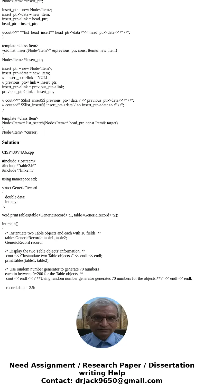 C++ HELP! The main focus of this assignment is chained hash and template functions and class. . The material from Ch1 ~ 12 of the textbook can help you tremendo C++ HELP! The main focus of this assignment is chained hash and template functions and class. . The material from Ch1 ~ 12 of the textbook can help you tremendo