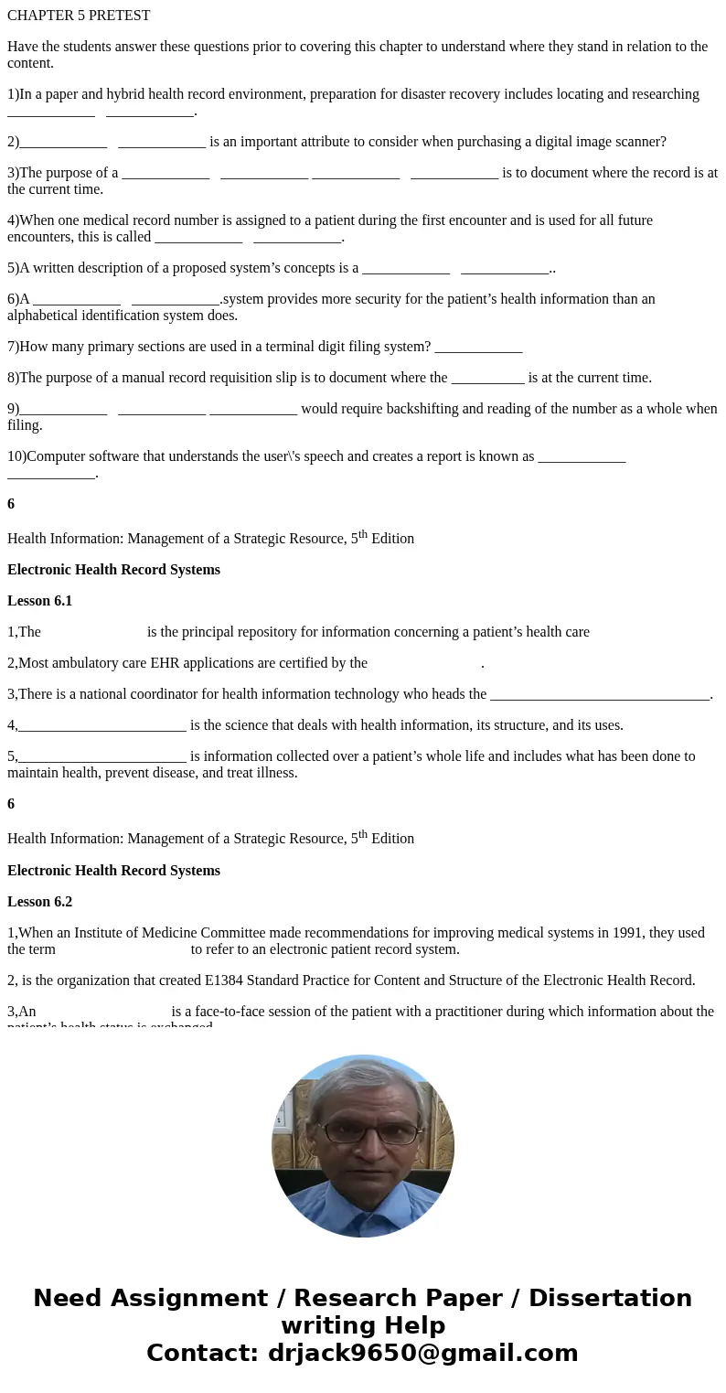 CHAPTER 5 PRETEST Have the students answer these questions prior to covering this chapter to understand where they stand in relation to the content. 1)In a pape CHAPTER 5 PRETEST Have the students answer these questions prior to covering this chapter to understand where they stand in relation to the content. 1)In a pape