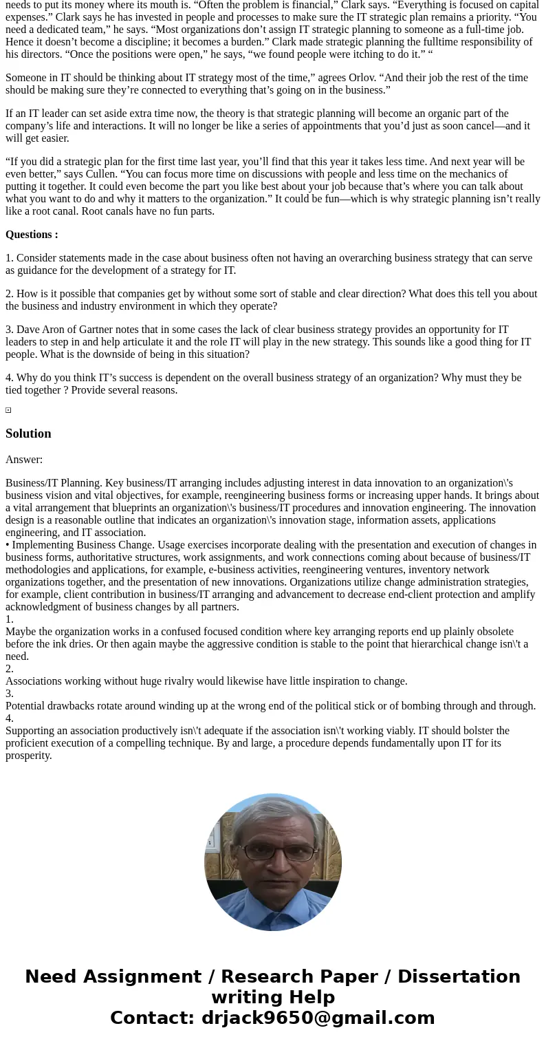 Forrester, NMSU, Exante Financial Services, and Others: Getting Real about Strategic Planning It must be nice to be the CIO of a FedEx, or a GE, or a Credit Sui Forrester, NMSU, Exante Financial Services, and Others: Getting Real about Strategic Planning It must be nice to be the CIO of a FedEx, or a GE, or a Credit Sui