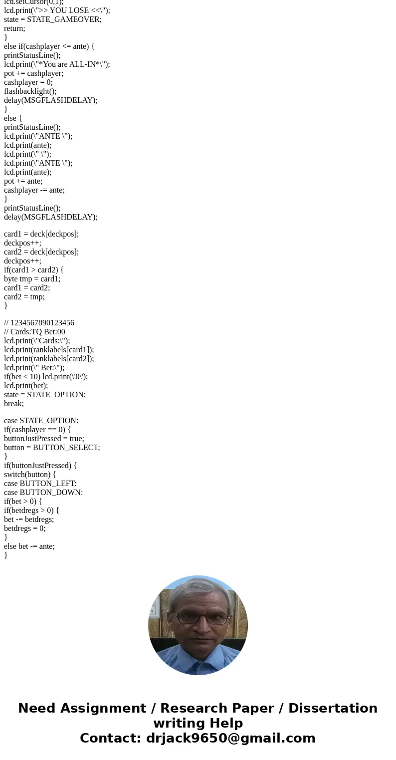 IN C PROGRAMMING,please help me!! the card game Acey Deucey, which is also known by several other names. In general, the game is played with three or more peopl IN C PROGRAMMING,please help me!! the card game Acey Deucey, which is also known by several other names. In general, the game is played with three or more peopl
