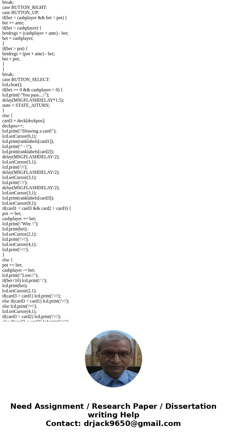 IN C PROGRAMMING,please help me!! the card game Acey Deucey, which is also known by several other names. In general, the game is played with three or more peopl IN C PROGRAMMING,please help me!! the card game Acey Deucey, which is also known by several other names. In general, the game is played with three or more peopl