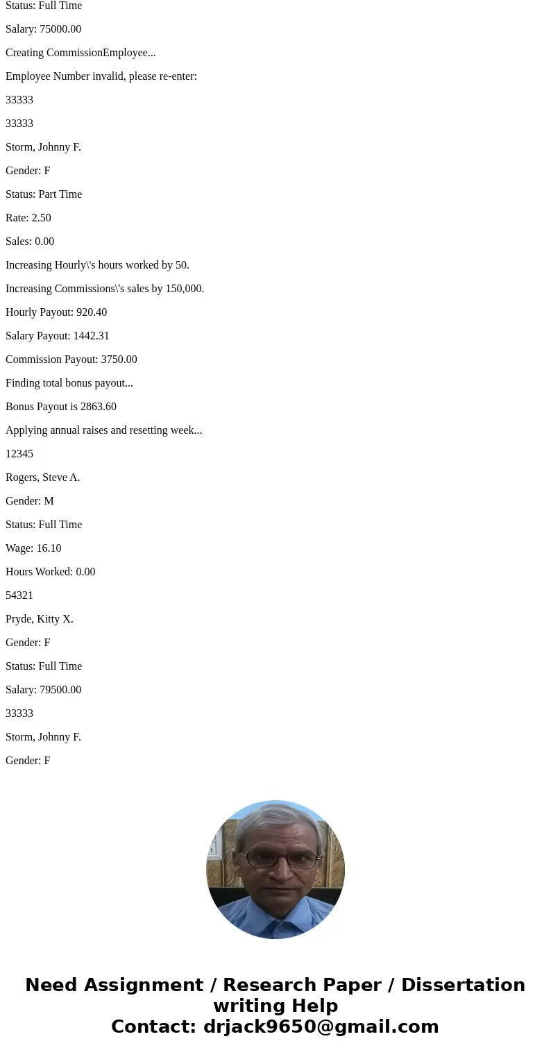 Objectives: The focus of this assignment is the use of inheritance. You will need to understand and implement the ideas of basic inheritance. Program Descriptio Objectives: The focus of this assignment is the use of inheritance. You will need to understand and implement the ideas of basic inheritance. Program Descriptio