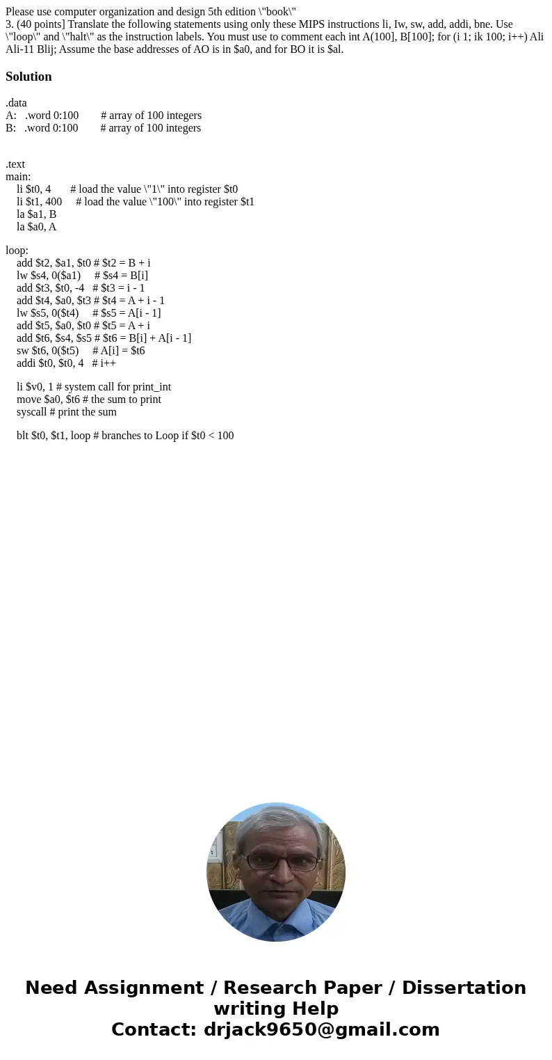 Please use computer organization and design 5th edition \ Please use computer organization and design 5th edition \