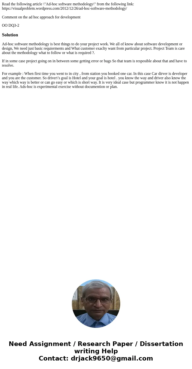 Read the following article \ Read the following article \