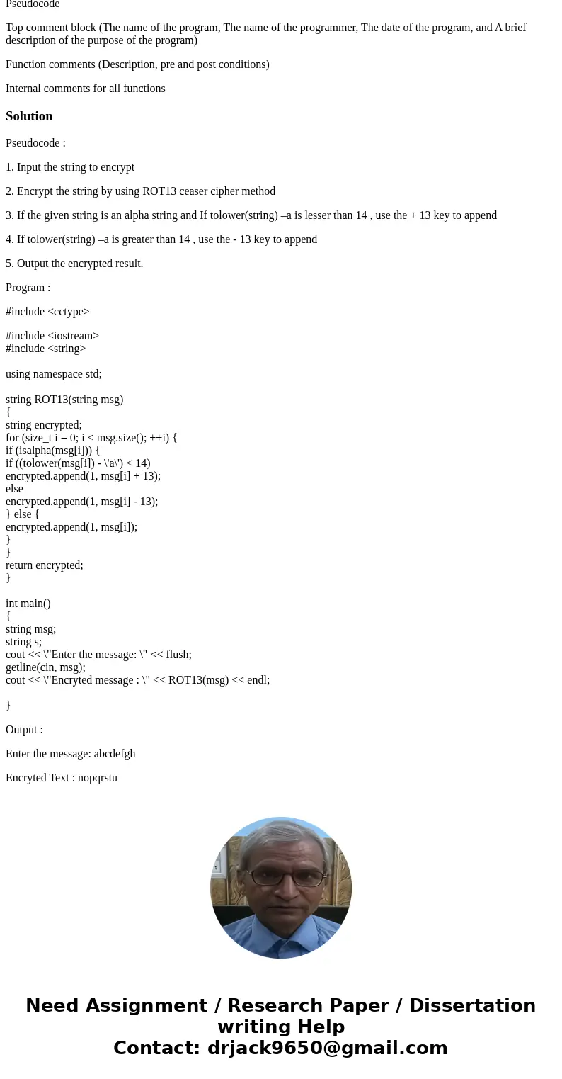 ROT13 (rotate by 13 places) is a simple letter substitution cipher that is an example of a Caesar cipher used by Julius Caesar. ROT13 replaces a letter with the ROT13 (rotate by 13 places) is a simple letter substitution cipher that is an example of a Caesar cipher used by Julius Caesar. ROT13 replaces a letter with the