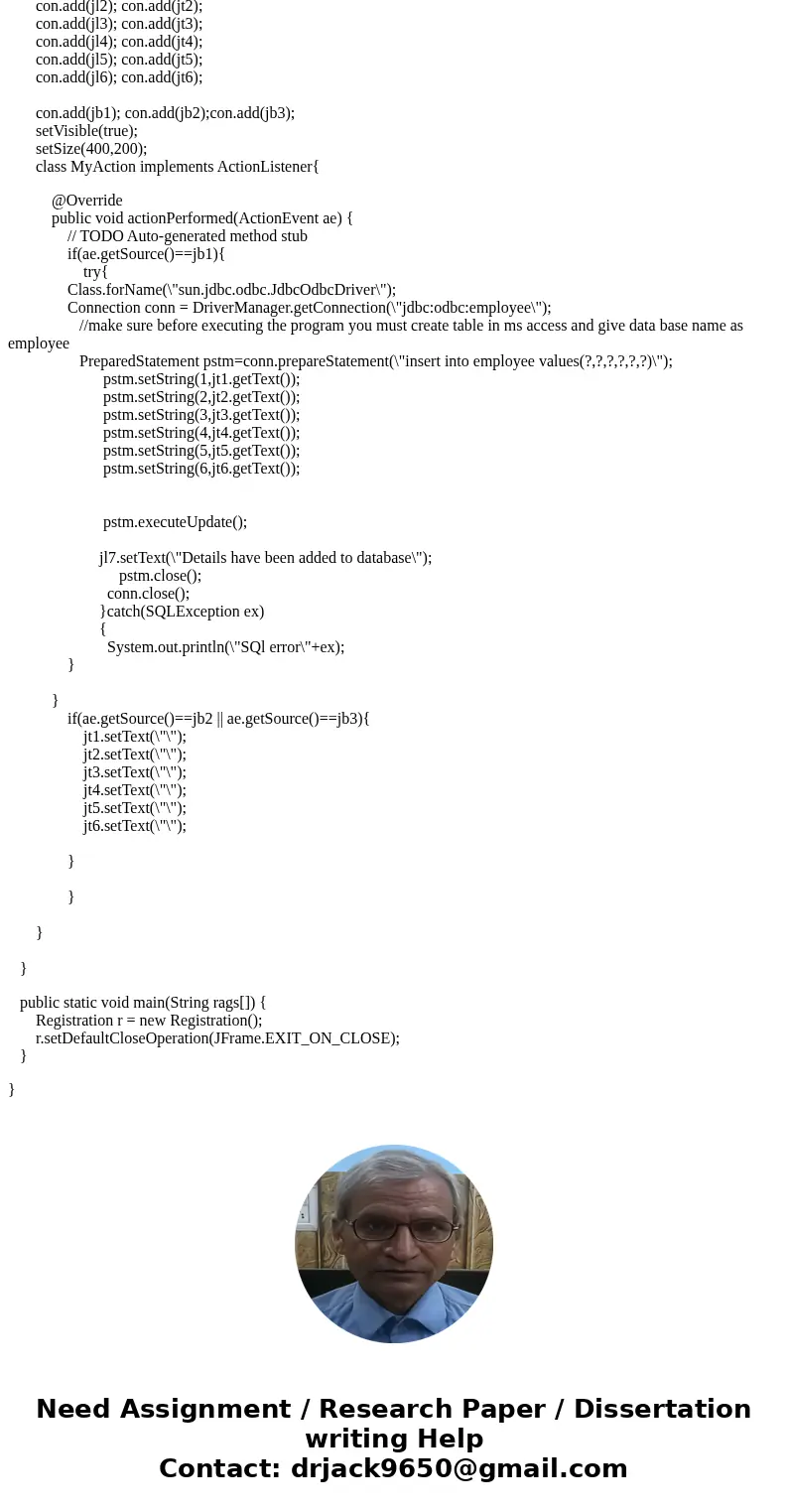 You are on the Welcoming Committee at “Geeks –R- Us”, you are tasked with building a basic information data sheet on the new potential employees. Write a progra You are on the Welcoming Committee at “Geeks –R- Us”, you are tasked with building a basic information data sheet on the new potential employees. Write a progra