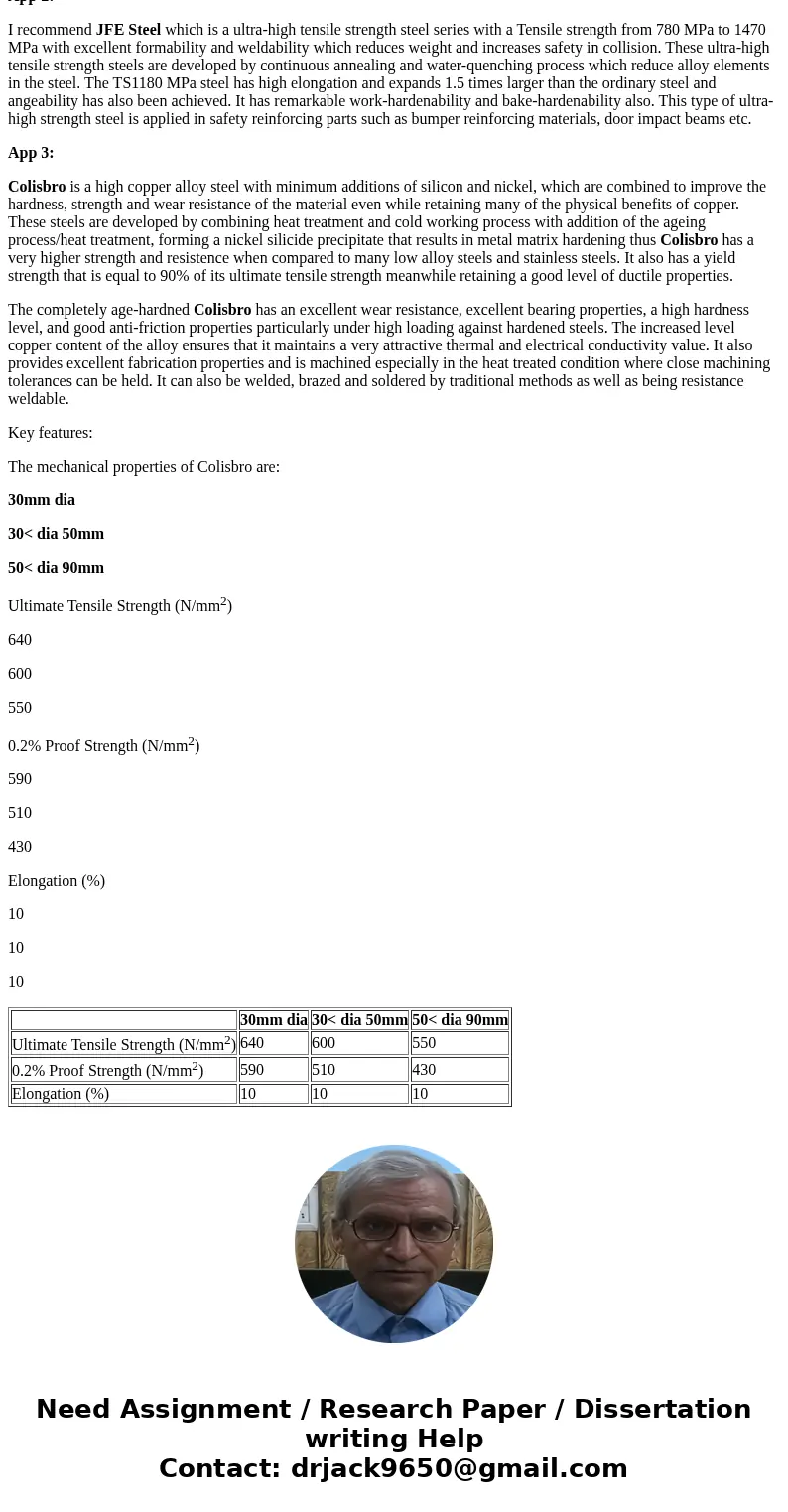 14. Purpose the suitable type of stainless steel for the following application requirements? App 1 App 2 App 3 SCC resistance High Formability High Strength Hig 14. Purpose the suitable type of stainless steel for the following application requirements? App 1 App 2 App 3 SCC resistance High Formability High Strength Hig