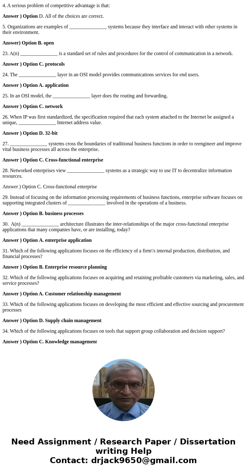 34 Multiple choice questions, 3 points each t 1. The practice of becoming the largest purchaser of products from a given supplier is an example of: A. Cost lead 34 Multiple choice questions, 3 points each t 1. The practice of becoming the largest purchaser of products from a given supplier is an example of: A. Cost lead