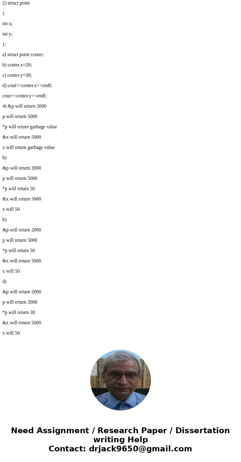 At the following code int x = 10; int iptr = 87; What will be display if you send the expression iptr to cout? What happens if you send the expression prt to c  At the following code int x = 10; int iptr = 87; What will be display if you send the expression iptr to cout? What happens if you send the expression prt to c