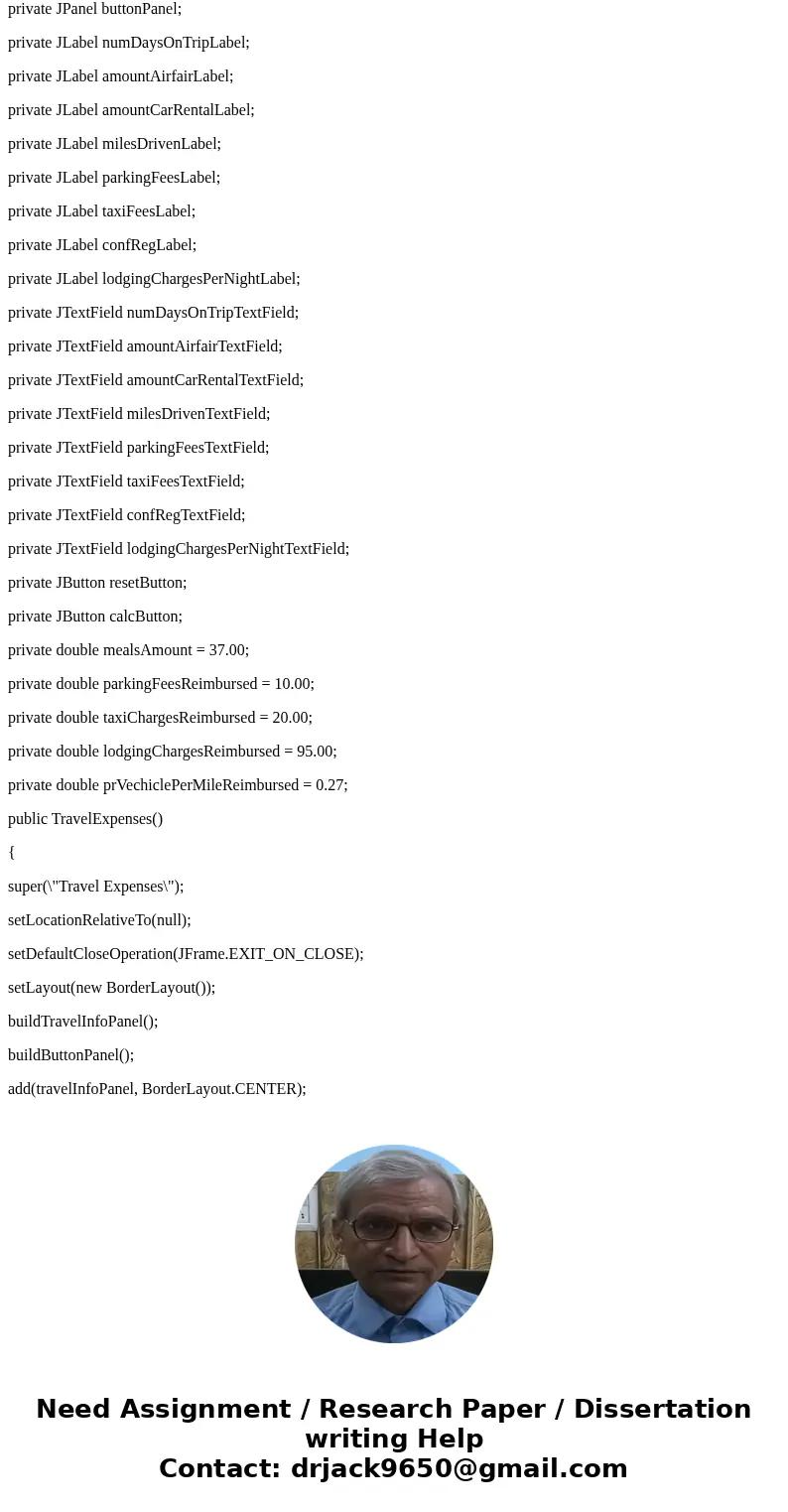 C# Create a GUI application that calculates and displays the total travel expenses of a business person on a trip. Here is the information that the user must pr C# Create a GUI application that calculates and displays the total travel expenses of a business person on a trip. Here is the information that the user must pr