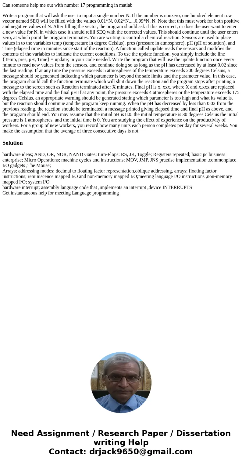 Can someone help me out with number 17 programming in matlab Write a program that will ask the user to input a single number N. If the number is nonzero, one hu Can someone help me out with number 17 programming in matlab Write a program that will ask the user to input a single number N. If the number is nonzero, one hu