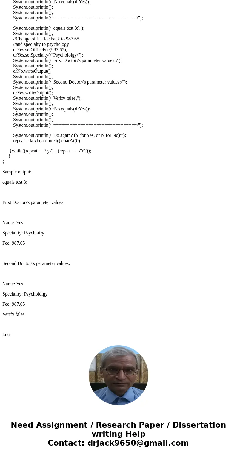 Define a class named Doctor whose objects are records for clinic’s doctors. Derive this class from the class Person given in listing 8. A Doctor record has the  Define a class named Doctor whose objects are records for clinic’s doctors. Derive this class from the class Person given in listing 8. A Doctor record has the