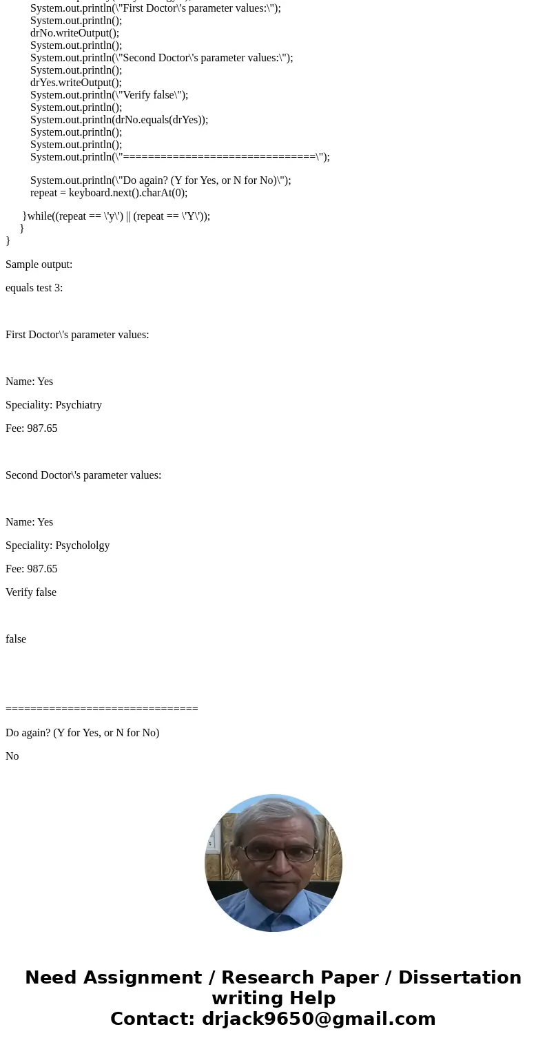Define a class named Doctor whose objects are records for clinic’s doctors. Derive this class from the class Person given in listing 8. A Doctor record has the  Define a class named Doctor whose objects are records for clinic’s doctors. Derive this class from the class Person given in listing 8. A Doctor record has the