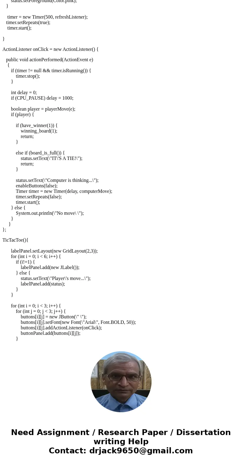 Need help writing the code for a basic java tic tac toe game // Tic-Tac-Toe: Complete the FIX-ME\'s to have a working version of Tic-Tac-Toe. // Note: the basis Need help writing the code for a basic java tic tac toe game // Tic-Tac-Toe: Complete the FIX-ME\'s to have a working version of Tic-Tac-Toe. // Note: the basis