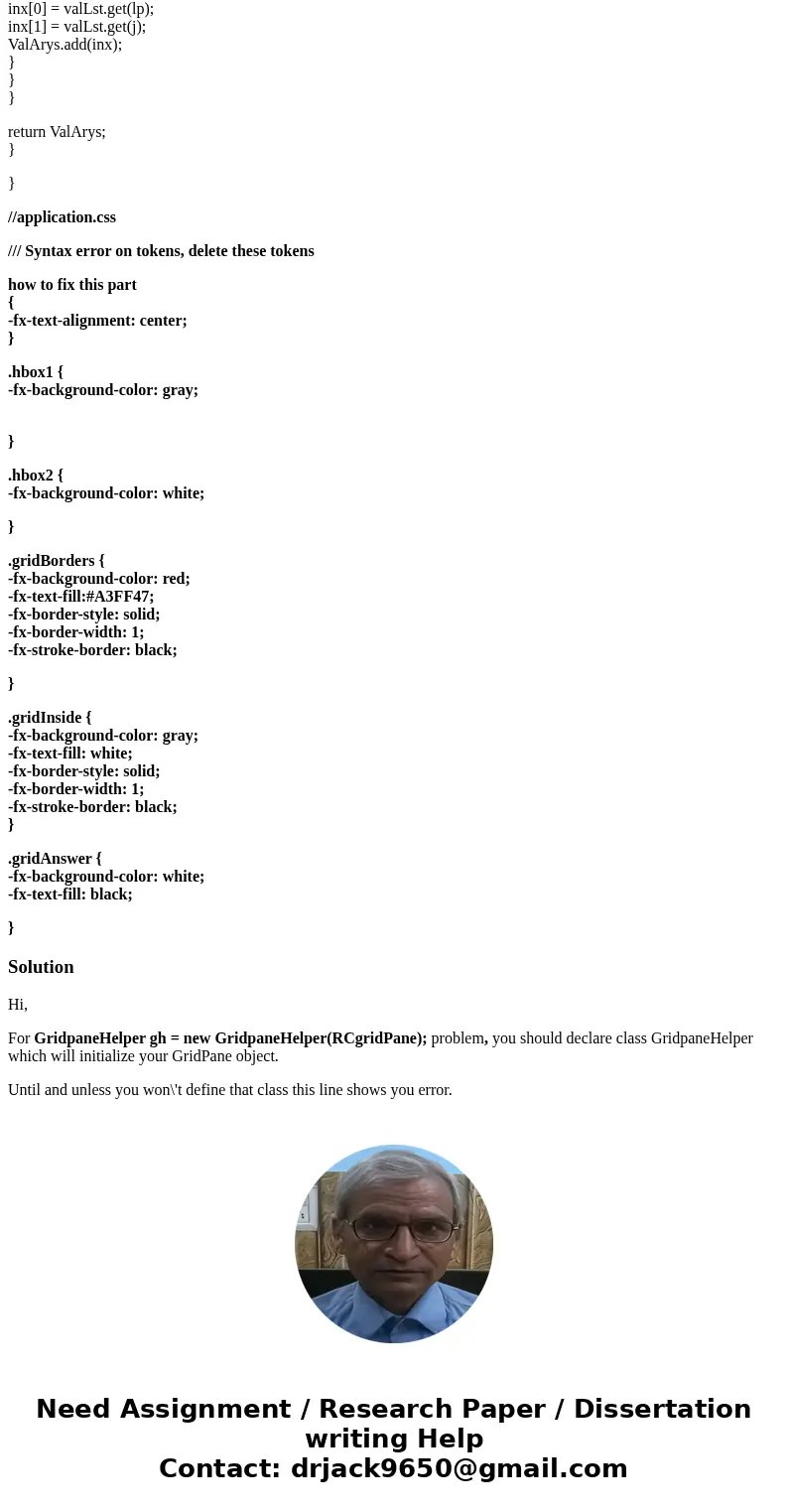 please help me with two part I Bold it out as wrong part which in the first part of code and the last part of it. JAVA CODE import java.util.List; import javafx please help me with two part I Bold it out as wrong part which in the first part of code and the last part of it. JAVA CODE import java.util.List; import javafx