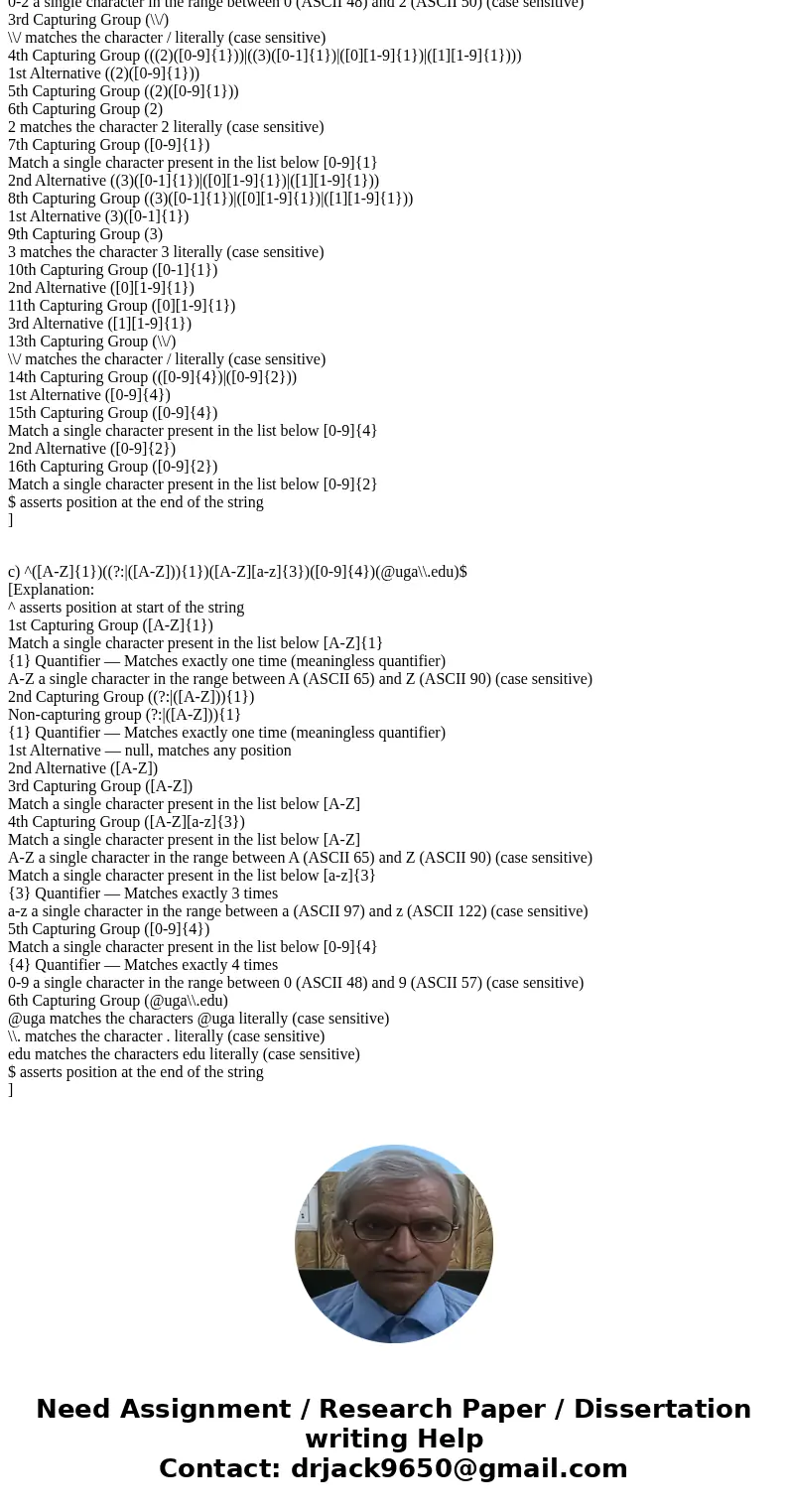 Several programming languages - in particular scripting languages - provide support for regular expressions. Regular expressions generalize strings. They define Several programming languages - in particular scripting languages - provide support for regular expressions. Regular expressions generalize strings. They define