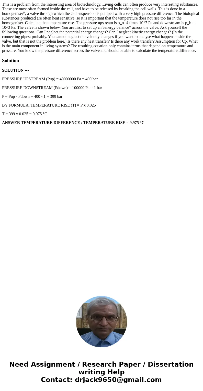 This is a problem from the interesting area of biotechnology. Living cells can often produce very interesting substances. These are most often formed inside th  This is a problem from the interesting area of biotechnology. Living cells can often produce very interesting substances. These are most often formed inside th