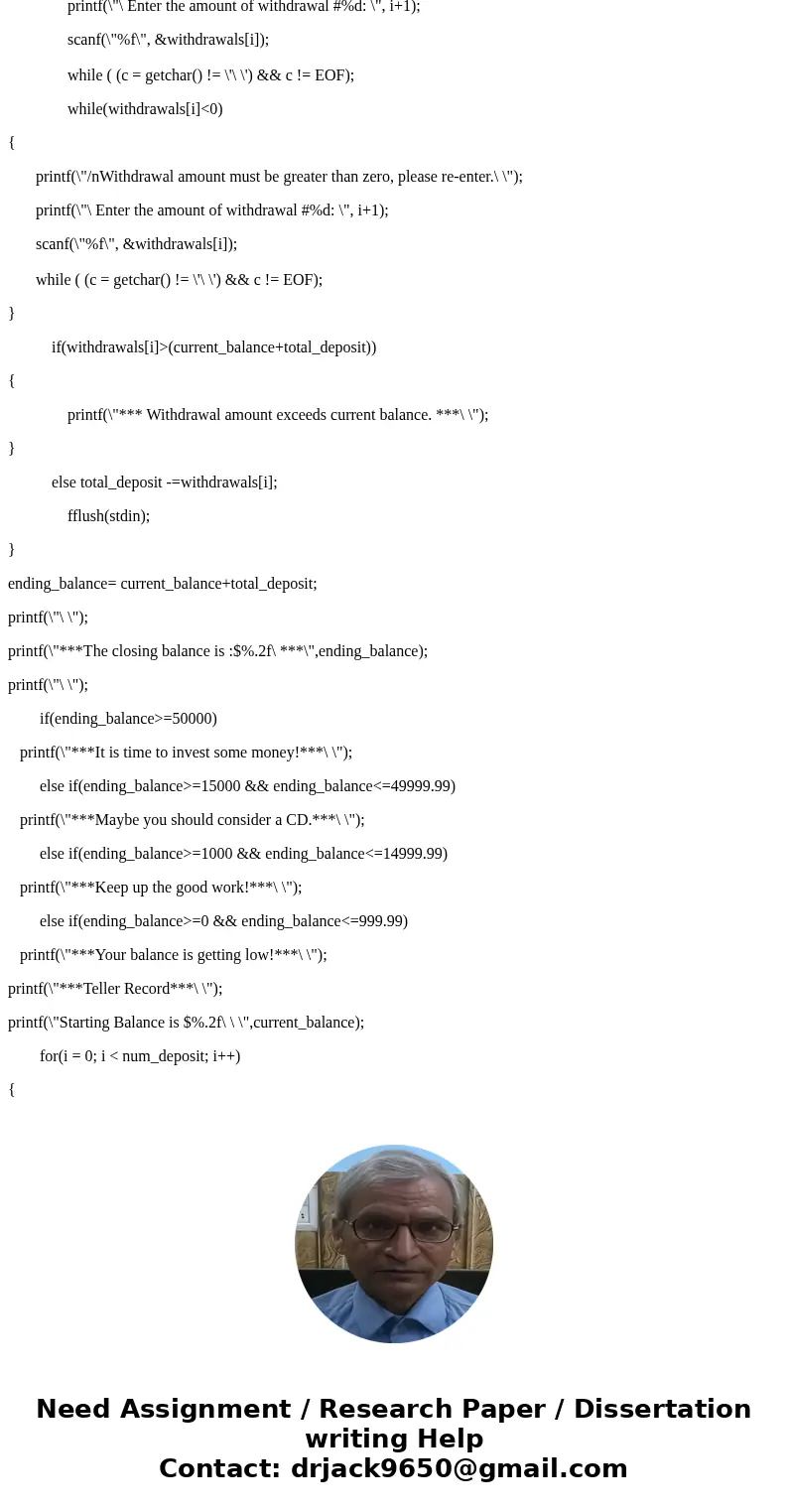 Week 4 ties into Week 5 Assignment, so I am posting Week 4 and then the instructions to add onto Week 4 for Week5: Week 4 Assignment Instructions: Write a C pro