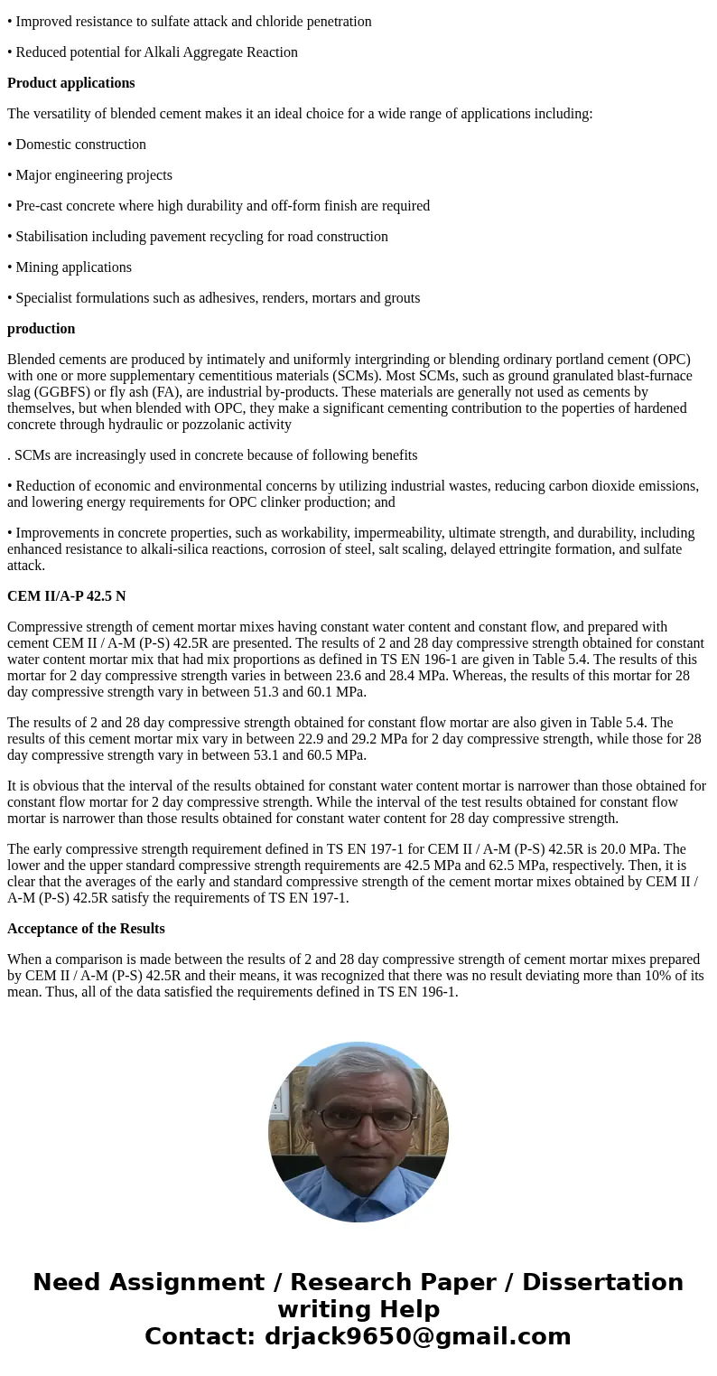 What is blended cement? How are blended cements are produced? Describe the designation for the cement CEM II/A-P 42.5 N according to the new Turkish cement stan What is blended cement? How are blended cements are produced? Describe the designation for the cement CEM II/A-P 42.5 N according to the new Turkish cement stan