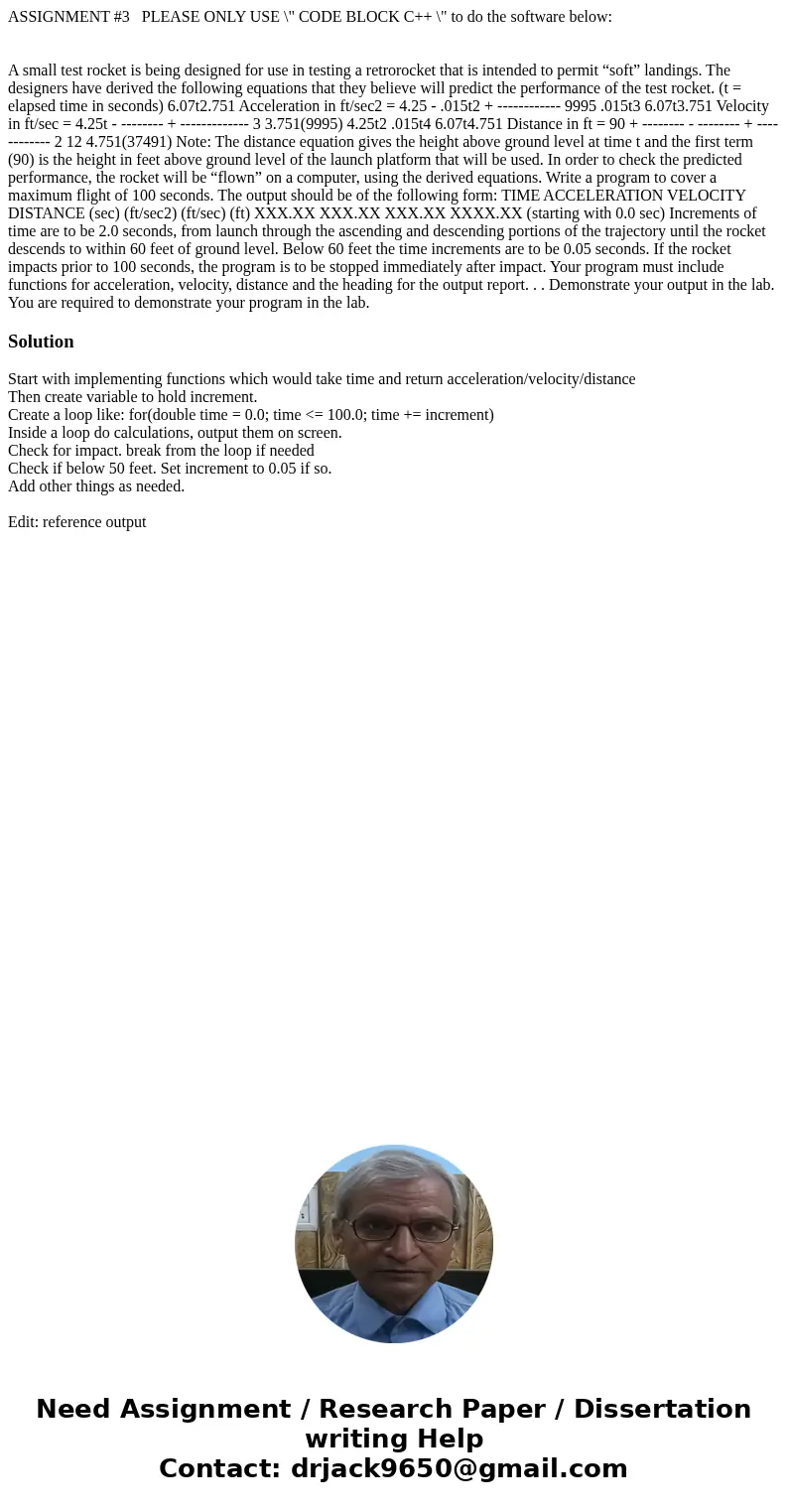 ASSIGNMENT #3 PLEASE ONLY USE \