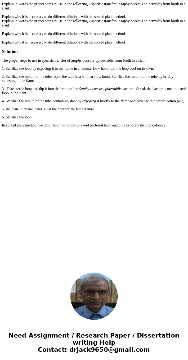 Explain in words the proper steps to use in the following \  Explain in words the proper steps to use in the following \