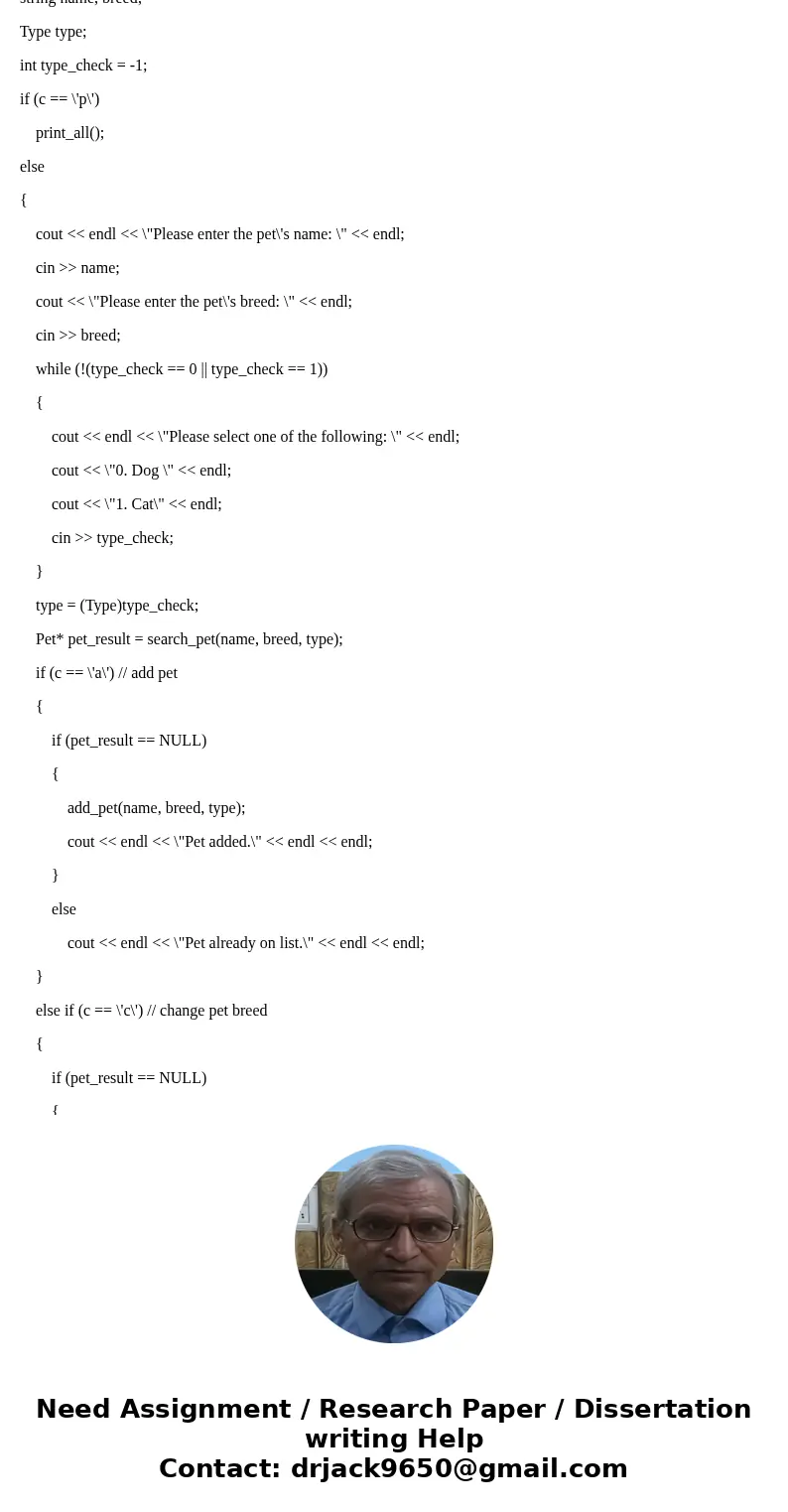 I need help with question 4, 5a, and 5b. You can only answer one if you want I would appreciate any help, thank you! // Q1a: Create Dog Class // Part 1: Create 