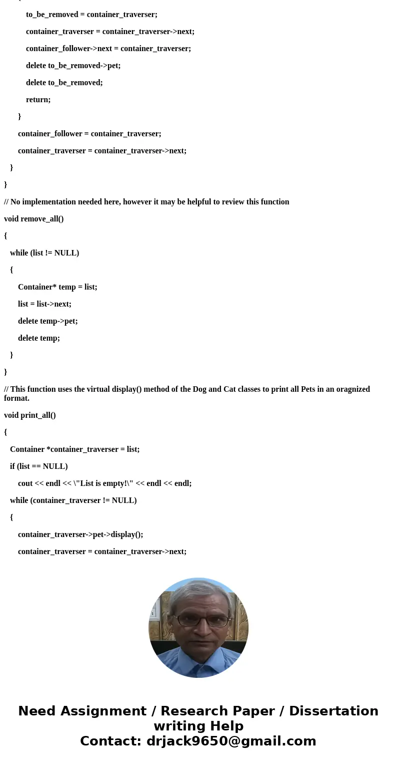 I need help with question 4, 5a, and 5b. You can only answer one if you want I would appreciate any help, thank you! // Q1a: Create Dog Class // Part 1: Create 