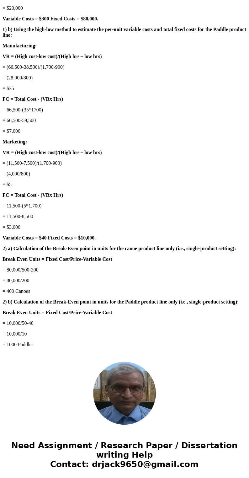 Integrative Exercise Cost Behavior and Cost-Volume-Profit Analysis for Many Glacier Hotel Using the High-Low Method to Estimate Variable and Fixed Costs Located Integrative Exercise Cost Behavior and Cost-Volume-Profit Analysis for Many Glacier Hotel Using the High-Low Method to Estimate Variable and Fixed Costs Located