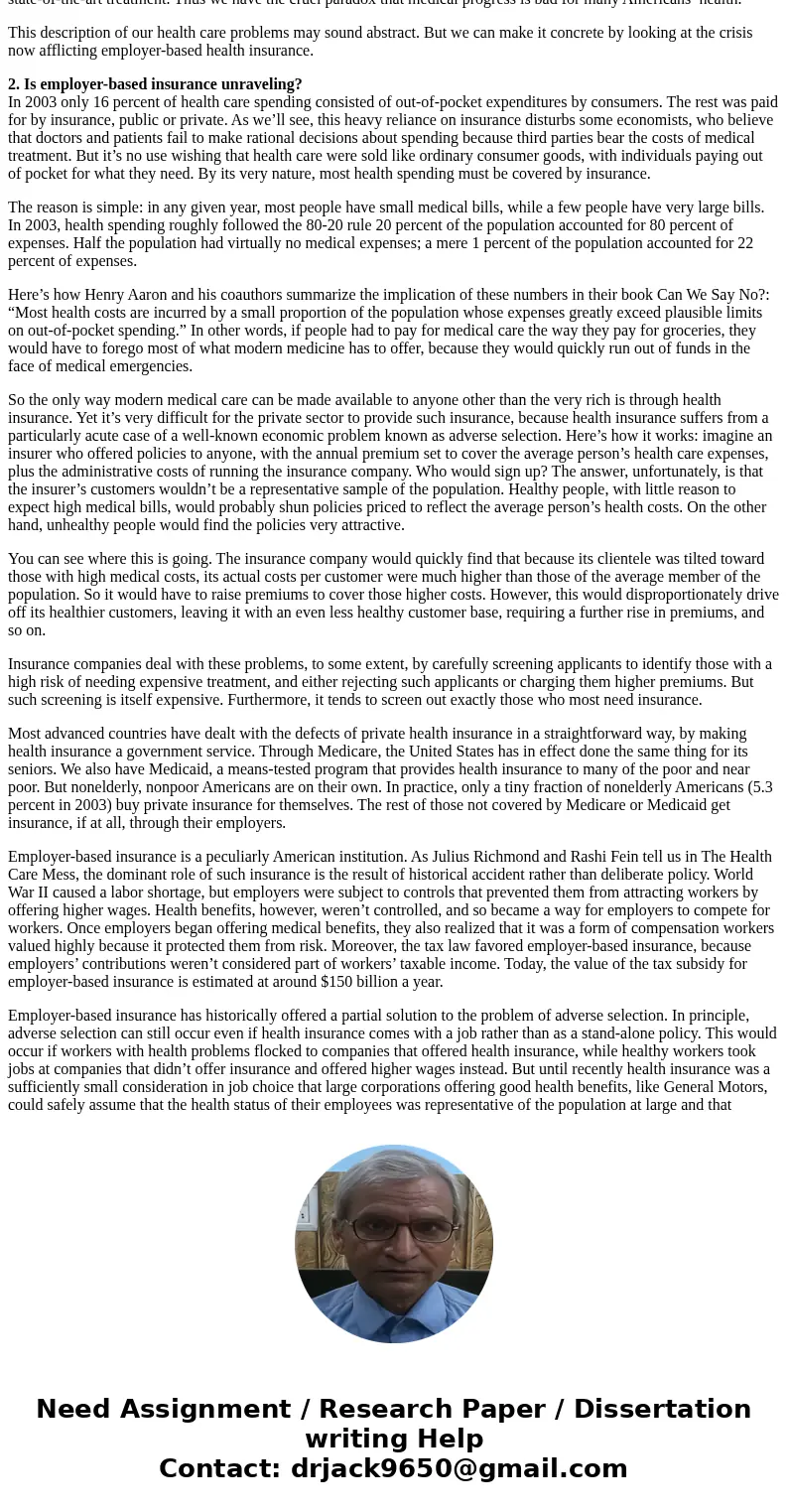 Medical costs are once again rising rapidly, forcing health care back into political prominence. This issue direct affects you as a student, family member, emp  Medical costs are once again rising rapidly, forcing health care back into political prominence. This issue direct affects you as a student, family member, emp