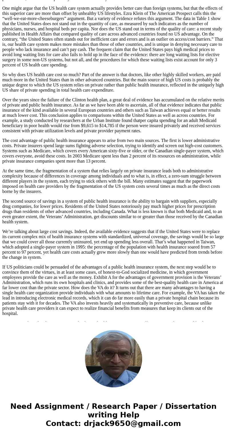 Medical costs are once again rising rapidly, forcing health care back into political prominence. This issue direct affects you as a student, family member, emp  Medical costs are once again rising rapidly, forcing health care back into political prominence. This issue direct affects you as a student, family member, emp