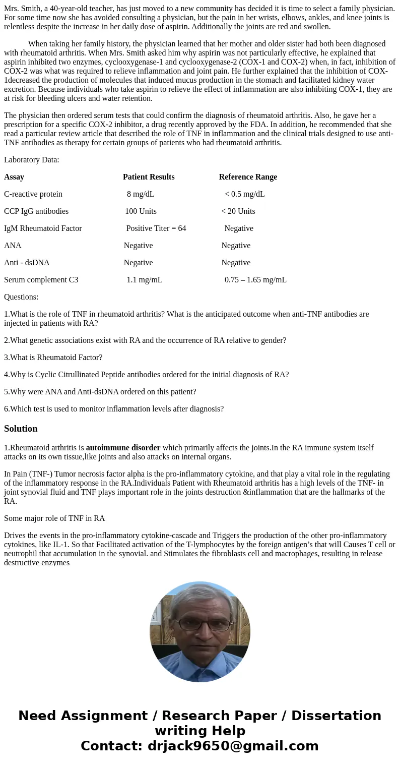 Mrs. Smith, a 40-year-old teacher, has just moved to a new community has decided it is time to select a family physician. For some time now she has avoided cons Mrs. Smith, a 40-year-old teacher, has just moved to a new community has decided it is time to select a family physician. For some time now she has avoided cons