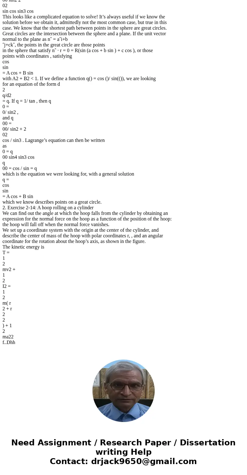 Need help problem 34 boxed problem use lagrange\'s method Determine the equations of motion in terms of x and phi. Assume small angles and that the wheel rolls  Need help problem 34 boxed problem use lagrange\'s method Determine the equations of motion in terms of x and phi. Assume small angles and that the wheel rolls
