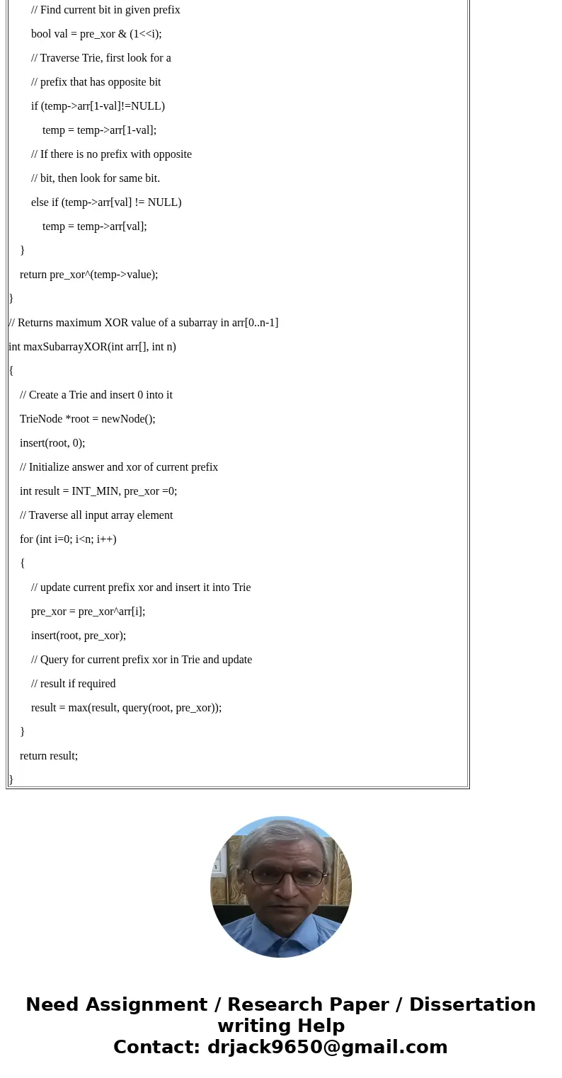 Need this in JAVA We have N numbers as an array, you need to find a prefix array and a suffix array, which we can get the maximum x or value with all elements i