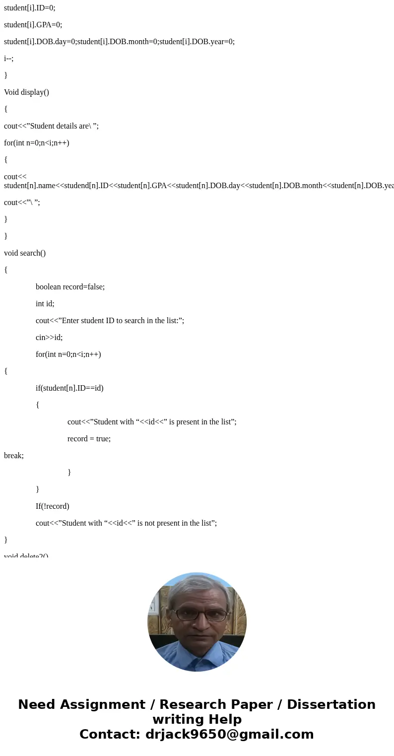  Now about lab#4 it has a relation with lab#3 And Dr. upload this code . Really I try to understand it but i need support to be able to write programSolution#in