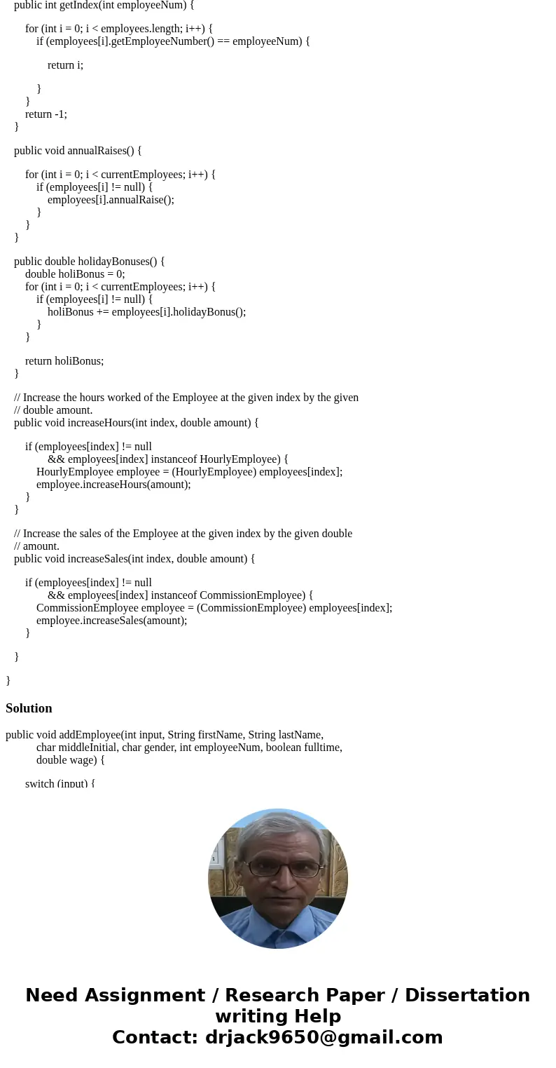 Programming just give the best example you can on this program doesn\'t have to be right. Just close as you think to the directions. EmployeeManager EmployeeMan